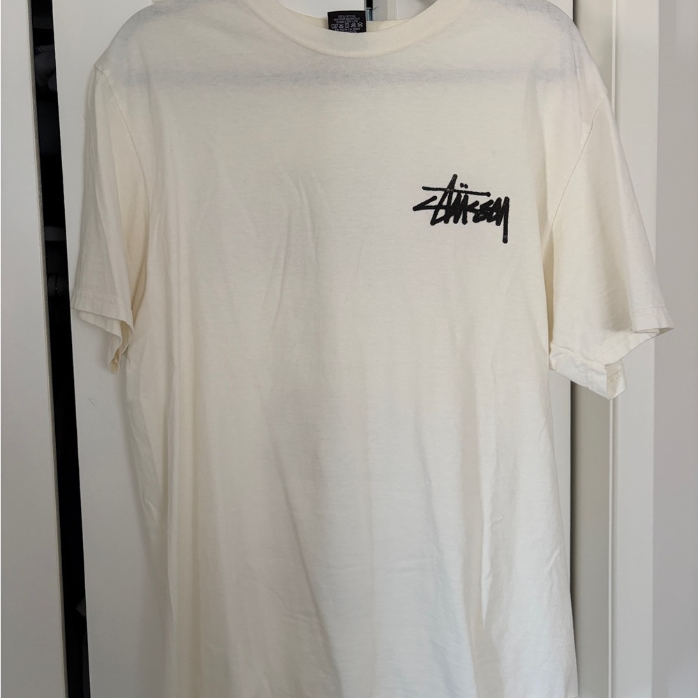 Stussy Off-White Short Sleeve Tee